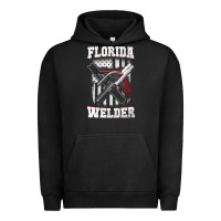 Pigment Black welding longsleeves t shirt florida fl american welder gifts Urban Hoodie - linhVisuals