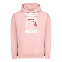 Pigment Salmon welding longsleeves t shirt florida fl american welder gifts Urban Hoodie - linhVisuals