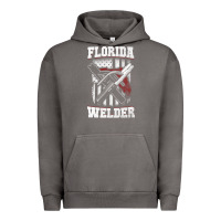 Pigment Tornado welding longsleeves t shirt florida fl american welder gifts Urban Hoodie - linhVisuals