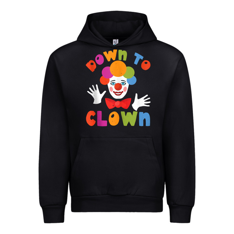 Down To Clown Funny Circus Tank Top Urban Hoodie by linhVisuals | Teevron