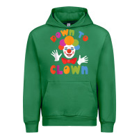 Emerald down to clown funny circus tank top Urban Hoodie - linhVisuals