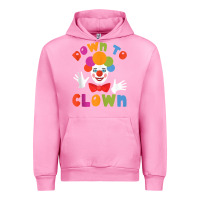 Fuchsia Pink down to clown funny circus tank top Urban Hoodie - linhVisuals