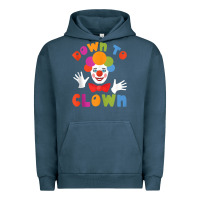Pigment Midnight Navy down to clown funny circus tank top Urban Hoodie - linhVisuals