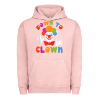 Pigment Salmon down to clown funny circus tank top Urban Hoodie - linhVisuals