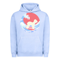 Pigment Grape Ice bedlington terrier t  shirt bedlington terrier gifts   ocean waves sur Urban Hoodie - linhVisuals