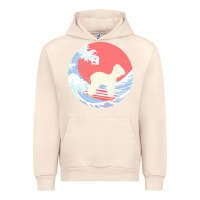 Sandshell bedlington terrier t  shirt bedlington terrier gifts   ocean waves sur Urban Hoodie - linhVisuals