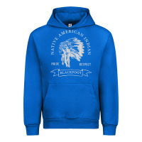 Cobalt blackfoot tribe native american indian pride respect darker t shirt Urban Hoodie - linhVisuals