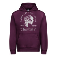 Blackfoot Tribe Native American Indian Pride Respect Darker T Shirt Urban Hoodie | Teevron