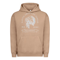 Pigment Burro blackfoot tribe native american indian pride respect darker t shirt Urban Hoodie - linhVisuals