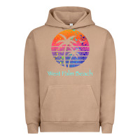 Pigment Burro west palm beach tropical t shirt for family vacations Urban Hoodie - linhVisuals