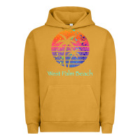 Pigment Peanut Butter west palm beach tropical t shirt for family vacations Urban Hoodie - linhVisuals