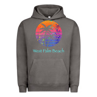 Pigment Tornado west palm beach tropical t shirt for family vacations Urban Hoodie - linhVisuals