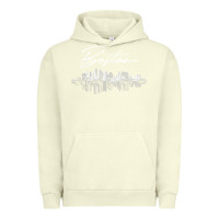 Pigment Pistachio boston skyline t shirt for women, men, girls & boys Urban Hoodie - linhVisuals
