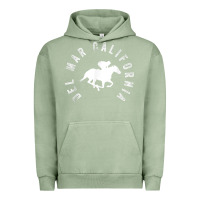 Pigment Oil Green del mar california horse racing t shirt Urban Hoodie - linhVisuals