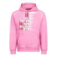 Fuchsia Pink all faster than dialing 911 american flag gun lover for men t shirt Urban Hoodie - linhVisuals