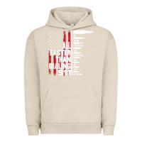Pigment French Oak all faster than dialing 911 american flag gun lover for men t shirt Urban Hoodie - linhVisuals