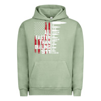 Pigment Oil Green all faster than dialing 911 american flag gun lover for men t shirt Urban Hoodie - linhVisuals
