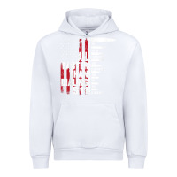 White all faster than dialing 911 american flag gun lover for men t shirt Urban Hoodie - linhVisuals