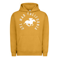 Pigment Peanut Butter del mar california horse racing t shirt Urban Hoodie - linhVisuals