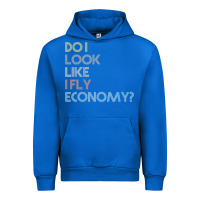 Cobalt do i look like i fly economy   funny vintage retro premium t shirt Urban Hoodie - linhVisuals