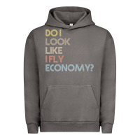 Pigment Tornado do i look like i fly economy   funny vintage retro premium t shirt Urban Hoodie - linhVisuals