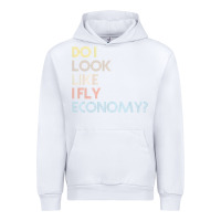 White do i look like i fly economy   funny vintage retro premium t shirt Urban Hoodie - linhVisuals