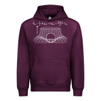 Mauve Wine einstein’s field equations science geek gift idea math lover t shirt Urban Hoodie - linhVisuals