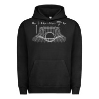 Pigment Black einstein’s field equations science geek gift idea math lover t shirt Urban Hoodie - linhVisuals