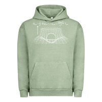 Pigment Oil Green einstein’s field equations science geek gift idea math lover t shirt Urban Hoodie - linhVisuals