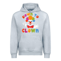 Heather Grey down to clown funny circus tank top Urban Hoodie - linhVisuals
