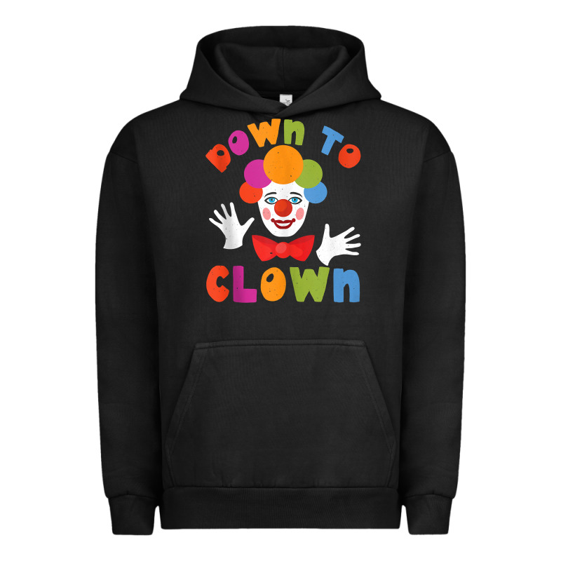 Down To Clown Funny Circus Tank Top Urban Hoodie by linhVisuals | Teevron