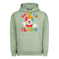 Pigment Oil Green down to clown funny circus tank top Urban Hoodie - linhVisuals