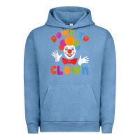 Pigment Pebble Blue down to clown funny circus tank top Urban Hoodie - linhVisuals