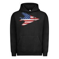 Pigment Black f 117 stealth nighthawk aircraft american flag f117 t shirt Urban Hoodie - linhVisuals