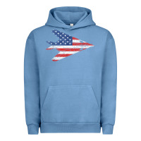 Pigment Pebble Blue f 117 stealth nighthawk aircraft american flag f117 t shirt Urban Hoodie - linhVisuals