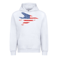 White f 117 stealth nighthawk aircraft american flag f117 t shirt Urban Hoodie - linhVisuals