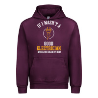 Mauve Wine electrician gifts for men & funny electrical design t shirt Urban Hoodie - linhVisuals
