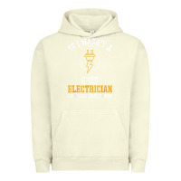 Pigment Pistachio electrician gifts for men & funny electrical design t shirt Urban Hoodie - linhVisuals