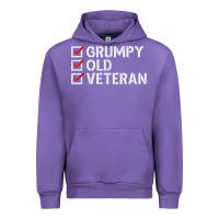 Tulip grumpy old veteran patriotic american military veteran t shirt Urban Hoodie - linhVisuals