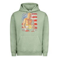 Pigment Oil Green funny boxer trump trump rocky meme t shirt Urban Hoodie - linhVisuals