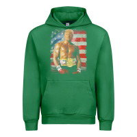 Emerald funny boxer trump trump rocky meme t shirt Urban Hoodie - linhVisuals