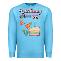 Ocean Blue birthday mode on Premium Sweatshirt - JahusDesignShop