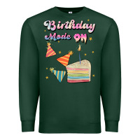 Sports Green birthday mode on Premium Sweatshirt - JahusDesignShop
