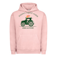 Pigment Salmon diddly squat farm green, tractor tee for farmer t shirt Urban Hoodie - linhVisuals