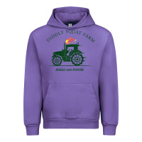 Tulip diddly squat farm green, tractor tee for farmer t shirt Urban Hoodie - linhVisuals