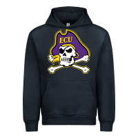 Navy The east carolina pirates Urban Hoodie - linhVisuals