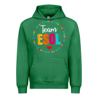Emerald back to school teachers crew students   team esol teacher t shirt Urban Hoodie - linhVisuals