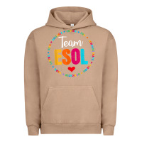 Pigment Burro back to school teachers crew students   team esol teacher t shirt Urban Hoodie - linhVisuals