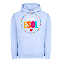 Pigment Grape Ice back to school teachers crew students   team esol teacher t shirt Urban Hoodie - linhVisuals