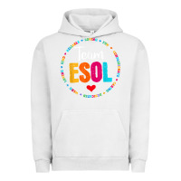 Pigment Lunar Rock back to school teachers crew students   team esol teacher t shirt Urban Hoodie - linhVisuals